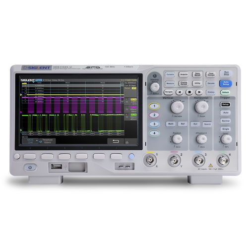 Digitales Oszilloskop - SDS1000X-U Series - Siglent Technologies Co., Ltd - Tisch / 4 Kanäle / Super-Phosphor