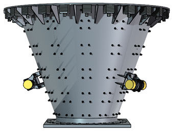 Vibrationstrichter - ZFB series  - Henan winner vibrating equipment CO.,LTD - für Chemikalien