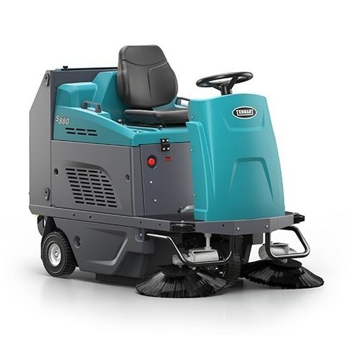 Aufsitzkehrmaschine - S880 - Tennant - mit Batterie / für den Innenraum / für Außenbereich