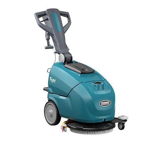 Handgeführte Scheuersaugmaschine - T191 - Tennant - batteriebetrieben / mit Kabelzufuhr / kompakt