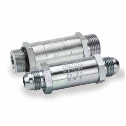 Rückschlagventil - CV series - Parker Quick Coupling Division - außen / Niederdruck / Stahl