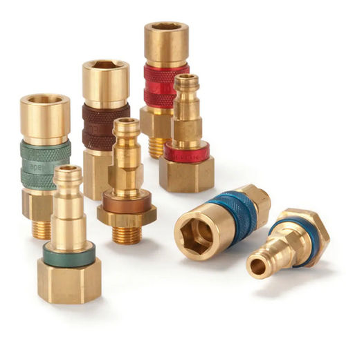 Pneumatischer Anschluss - 21 series - Parker Quick Coupling Division - Schnell / Messing / kodierte