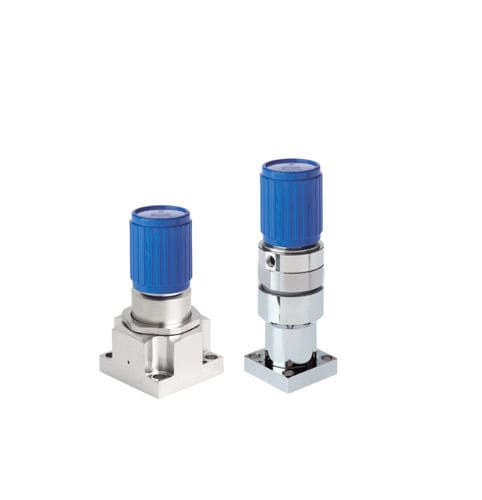 Gasdruckregler - SMSQ2Micro series - Parker Quick Coupling Division - Membran / einstufig / Messing
