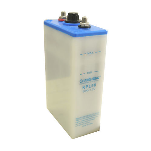 Ni-Cd-Batterie - KPL50 - SICHUAN CHANGHONG BATTERY CO., LTD. - prismatisch / für USV / Industrie