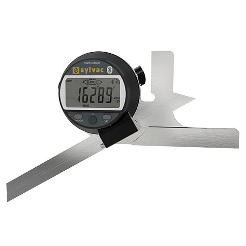 Bluetooth-Winkelmesser - 820-1706 - SYLVAC - kabellos / digital / Edelstahl