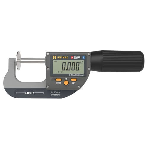 Außenmikrometer -  S_MIKE PRO  - SYLVAC - für Werkzeugmessung / professionell / digital