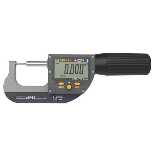 Außenmikrometer - S_MIKE PRO - SYLVAC - digital / Hochgeschwindigkeit / wasserdicht