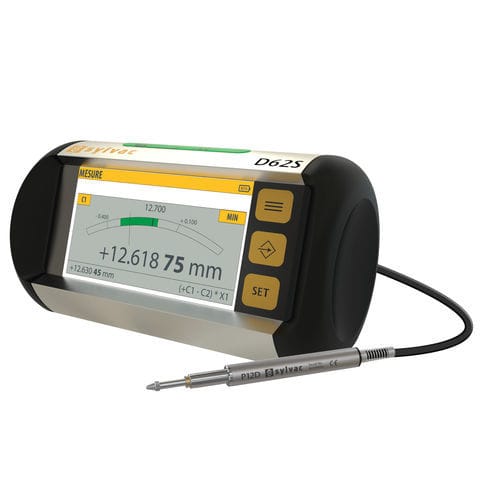 Display für die Messtechnik - D62S - SYLVAC - LCD / für Sensor / Präzision
