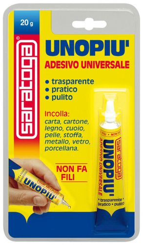 Klebstoff für Metall - Unopiù - Saratoga Int Sforza - für Glas / für Papier / universell