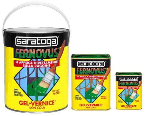 Korrosionsschutzbeschichtung - FERNOVUS GEL-VERNICE - Saratoga Int Sforza - Dekorputz / für Metallstrukturen / Industrie
