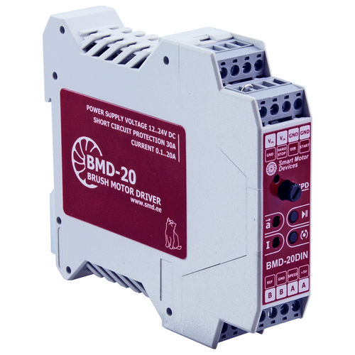 Bürstenbehafteter Motorcontroller - BMD-20DIN - Smart Motor Devices - DC / Analogeingang / Geschwindigkeitsregler