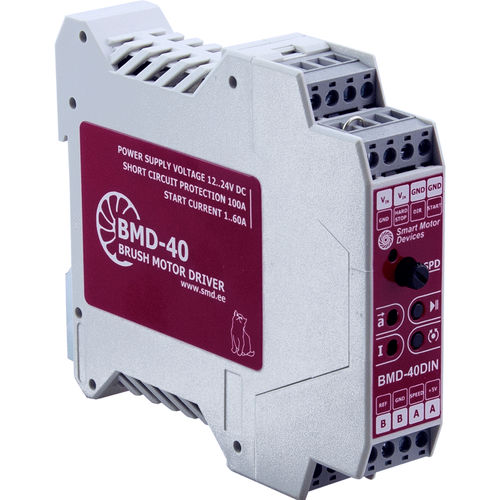 Bürstenbehafteter Motorcontroller - BMD-40DIN - Smart Motor Devices - DC / Analogeingang / Geschwindigkeitsregler