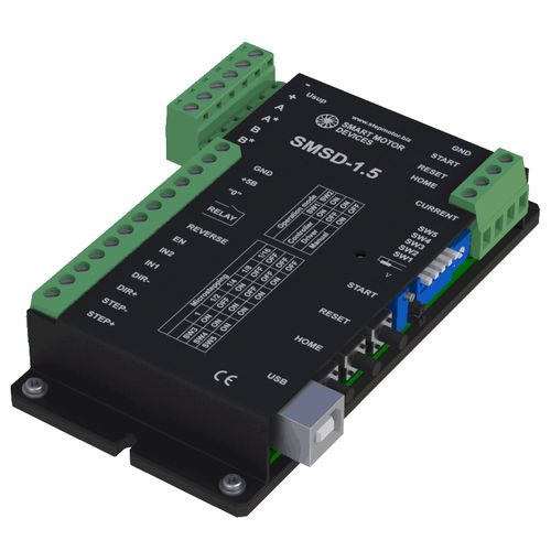 Programmierbarer Motorcontroller - SMSD-1.5 - Smart Motor Devices - Mikroschritt / DC / E/A