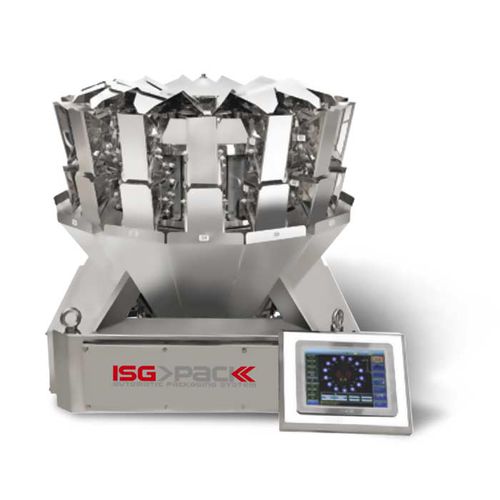 Mehrkopf-Wiegemaschine - Pesatrice multitesta MW 14 - ISG Pack - für die Lebensmittelindustrie / für Granulat / für Schüttgut