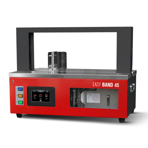 Automatische Banderoliermaschine - Easy Band 45 - ISG Pack - Tischmodell / mit Touchscreen / für die Druckindustrie