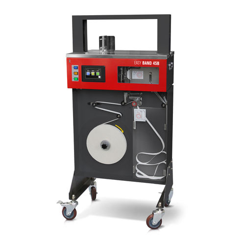 Automatische Banderoliermaschine - Easy Band 45B - ISG Pack - mit Touchscreen / mit OPP-Film / für die Druckindustrie