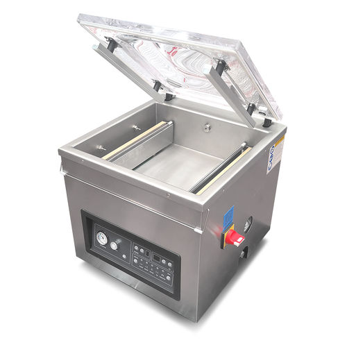 Vakuum-Verpackungsmaschine - Eco Vac 400D TB - ISG Pack - halbautomatisch / Tischgerät / Hauben