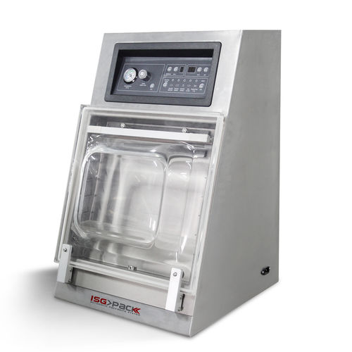 Vakuum-Verpackungsmaschine - Eco Vac 420V TB - ISG Pack - halbautomatisch / Hauben / vertikal