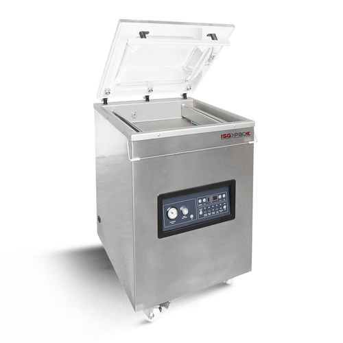 Halbautomatische Verpackungsmaschine - Easy vac 500D FT - ISG Pack - Vakuum / Hauben / rotierend