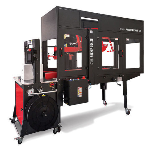 Bandwickelmaschine mit Klebeband - 50A CF - ISG Pack - manuellen Einstellungen / automatisch