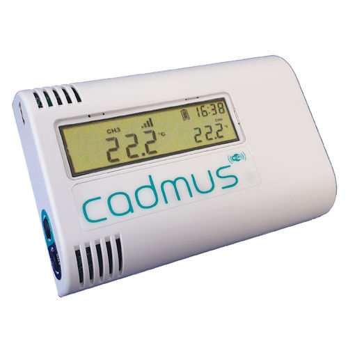 Datenlogger / Feuchtigkeit und Temperatur - Cadmus - Signatrol Ltd - Impuls / WiFi / mit LCD-Display