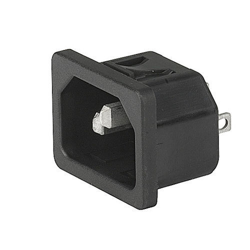 Schalttafeleinbau-Steckdose - 6100-4 - SCHURTER - IP54 / IP30 / 3-polig