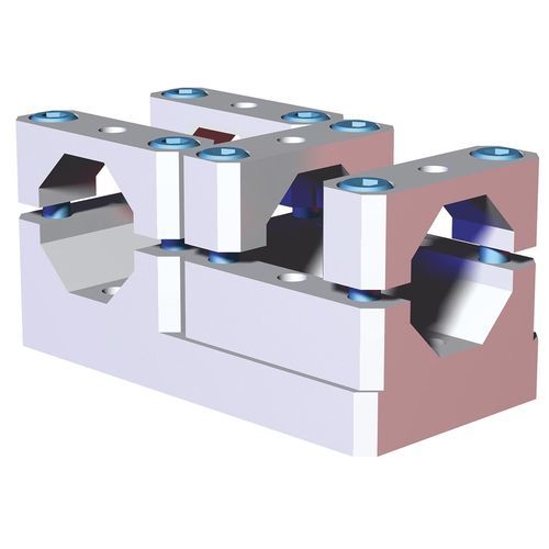 Klemmelement mit mechanischer Verriegelung - CPI-TCA series - DE-STA-CO - zur maschinellen Fertigung / kompakt / aus hochfestem Aluminium