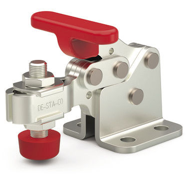 Horizontaler Schnellspanner - 307-U - DE-STA-CO - Edelstahl / mit Wippe / mit Verriegelung