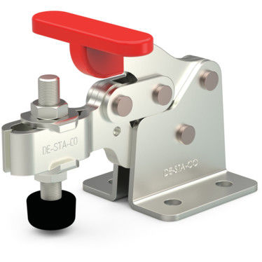 Horizontaler Schnellspanner - 309-U - DE-STA-CO - Edelstahl / mit Wippe / mit Verriegelung