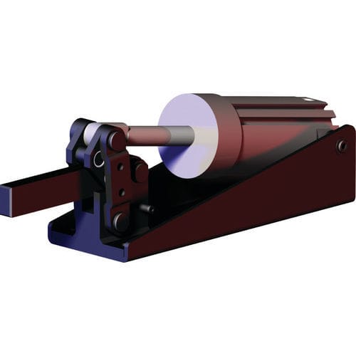 Pneumatischer Schnellspanner - 8007-E - DE-STA-CO - horizontal / Leichtlast / mit Wippe