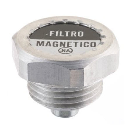 Sechseckiger Stopfen - 36A - NOSTRALI - Gewinde / Aluminium / Magnet