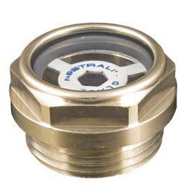 Messing-Schauglas - 38TL.GO - NOSTRALI - für Industrieanwendungen / für Niveauanzeiger