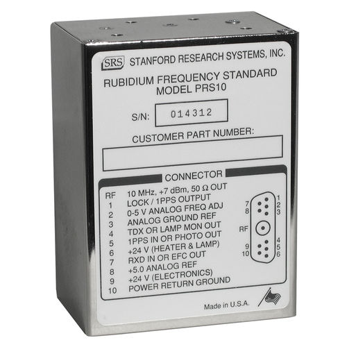 Quarzoszillator - PRS10 - Stanford Research Systems - elektronisch / mit Steckanschluss / Rubidium-Kristall