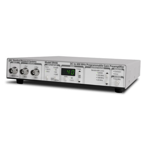Spannungsvorverstärker - SR446 - Stanford Research Systems - differential / Einkanal / mit programmierbarer Zunahme