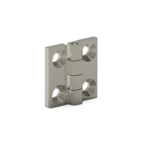 Flacher Scharnier - 1299  - Mesan Locks - Edelstahl / kleinformatig