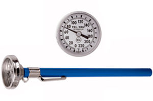 Bimetall-Thermometer - PT - Tel-Tru Manufacturing - analog / mit Zifferblatt-Anzeige / Taschen