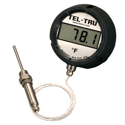 Fühler-Thermometer - ND4R - Tel-Tru Manufacturing - digital / für Oberflächenmontage / Industrie