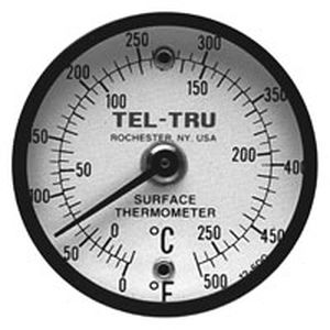 Bimetall-Thermometer - Tel-Tru Manufacturing - analog / mit Zifferblatt-Anzeige / für Oberflächenmontage