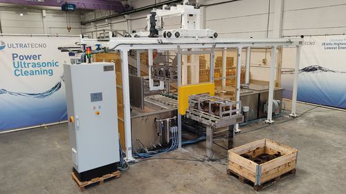 Ultraschall-Reinigungsanlage - UltraTecno - automatisch / mit automatischer Beladung / Mehrphasen