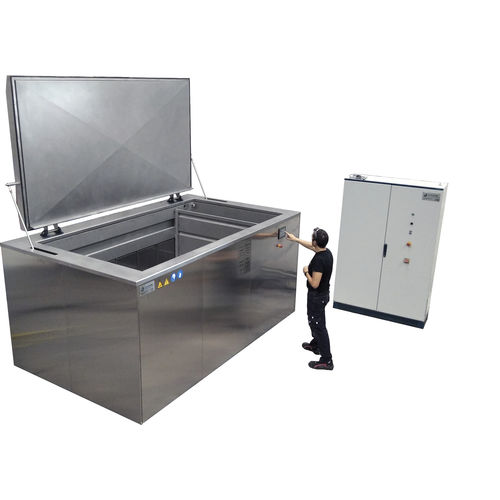 Ultraschallwaschanlage - ICM-8000 - UltraTecno - automatisch / Edelstahl / robust