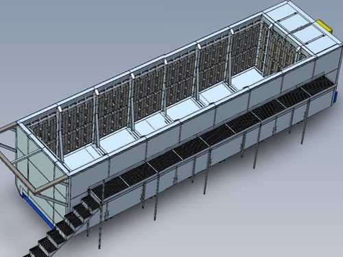 Ultraschall-Reinigungsanlage - CCM series - UltraTecno - Industrie / für große Werkstücke / Edelstahl