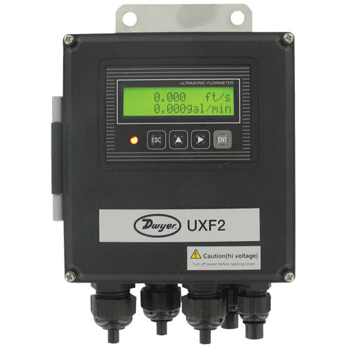 Ultraschall-Durchflussmesser - UXF2 series - DWYER - Volumen / für Flüssigkeiten / Clamp-On