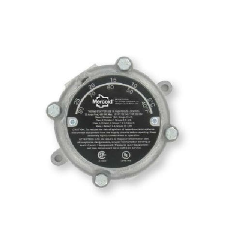 Regelbarer Thermostat - 862E  - DWYER - SPDT / Schraub / 480 V AC