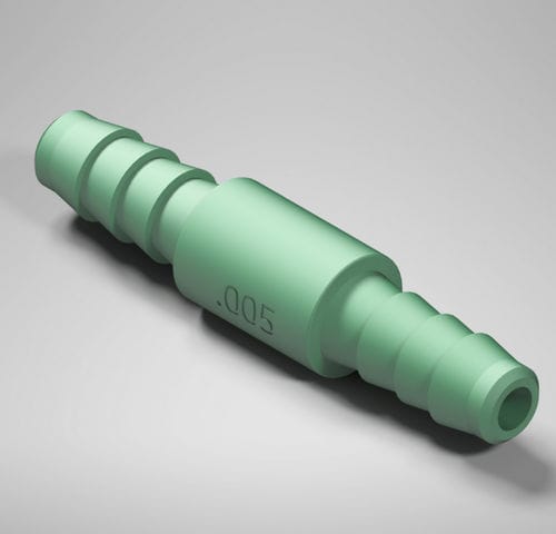 Drosselblende mit Öffnung - F2815 series - AIR Logic - geriffelt