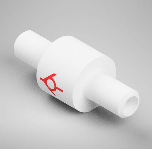 Scheibenrückschlagventil - F280440 series - AIR Logic - Miniatur / Niederdruck / Kunststoff