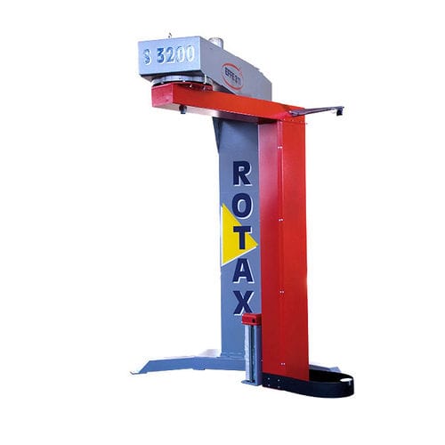 Dreharmwickler - Rotax S3200 - EFFE3TI Packaging Technologies - halbautomatisch / mit Elektromagnetbremse / für die Lebensmittel- und Getränkeindustrie