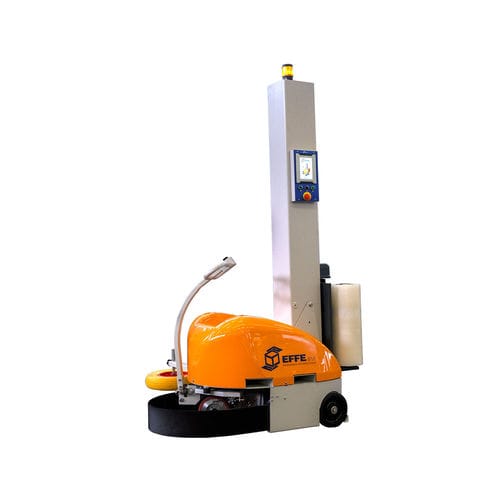 Vertikaler Stretchwickler - Oscar Touch V.3 - EFFE3TI Packaging Technologies - halbautomatisch / Roboter / mit Elektromagnetbremse