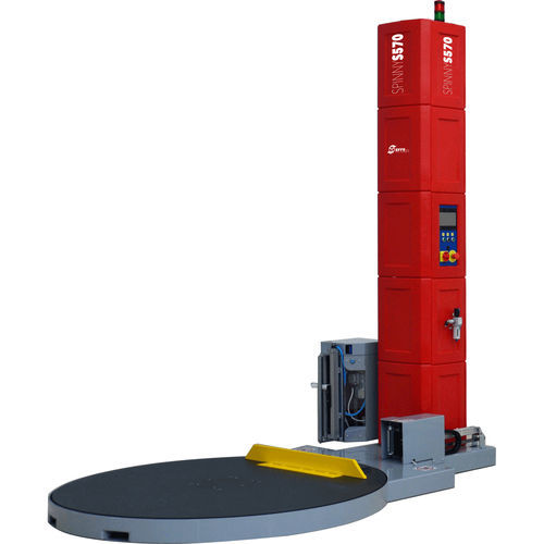 Stretchwickler mit Drehteller - Spinny S570 - EFFE3TI Packaging Technologies - halbautomatisch / für Industrieanwendungen / für Pakete