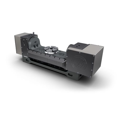 Motordrehtisch - TR160 - Haas Automation - kippbar / zur Materialbearbeitung / 5-Achsen