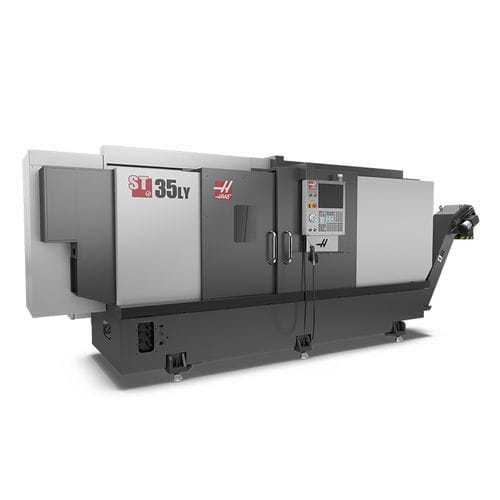CNC-Drehzentrum - ST-35LY - Haas Automation - 3-Achs / A2-8 / 12 Werkzeuge